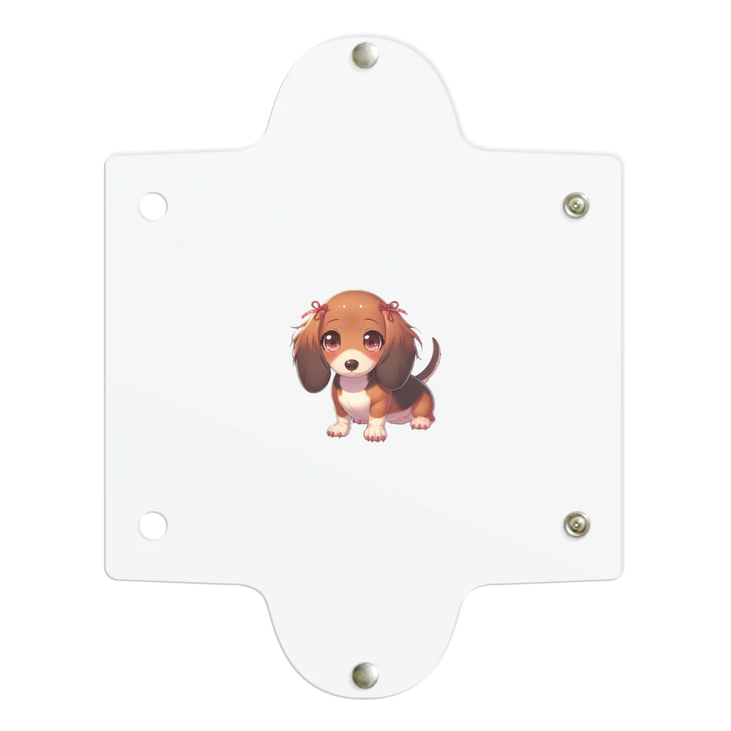 Dog Selectionのミニチュアダックス　女の子　アイテム Clear Multipurpose Case