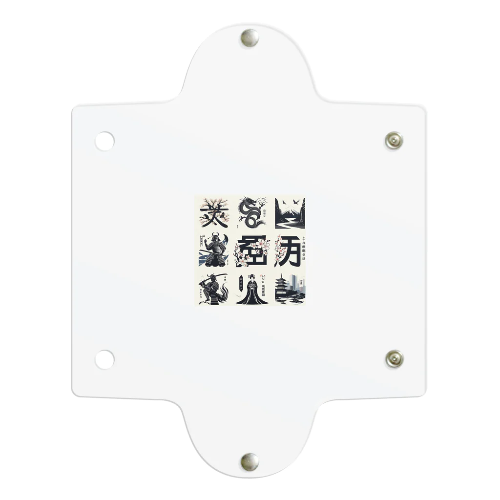 hanaKのKANJI japan Clear Multipurpose Case