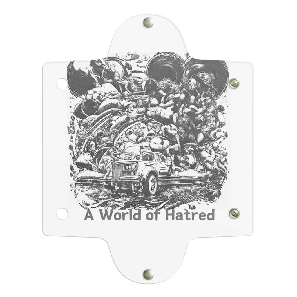 yumekauのA World of Hatred Clear Multipurpose Case