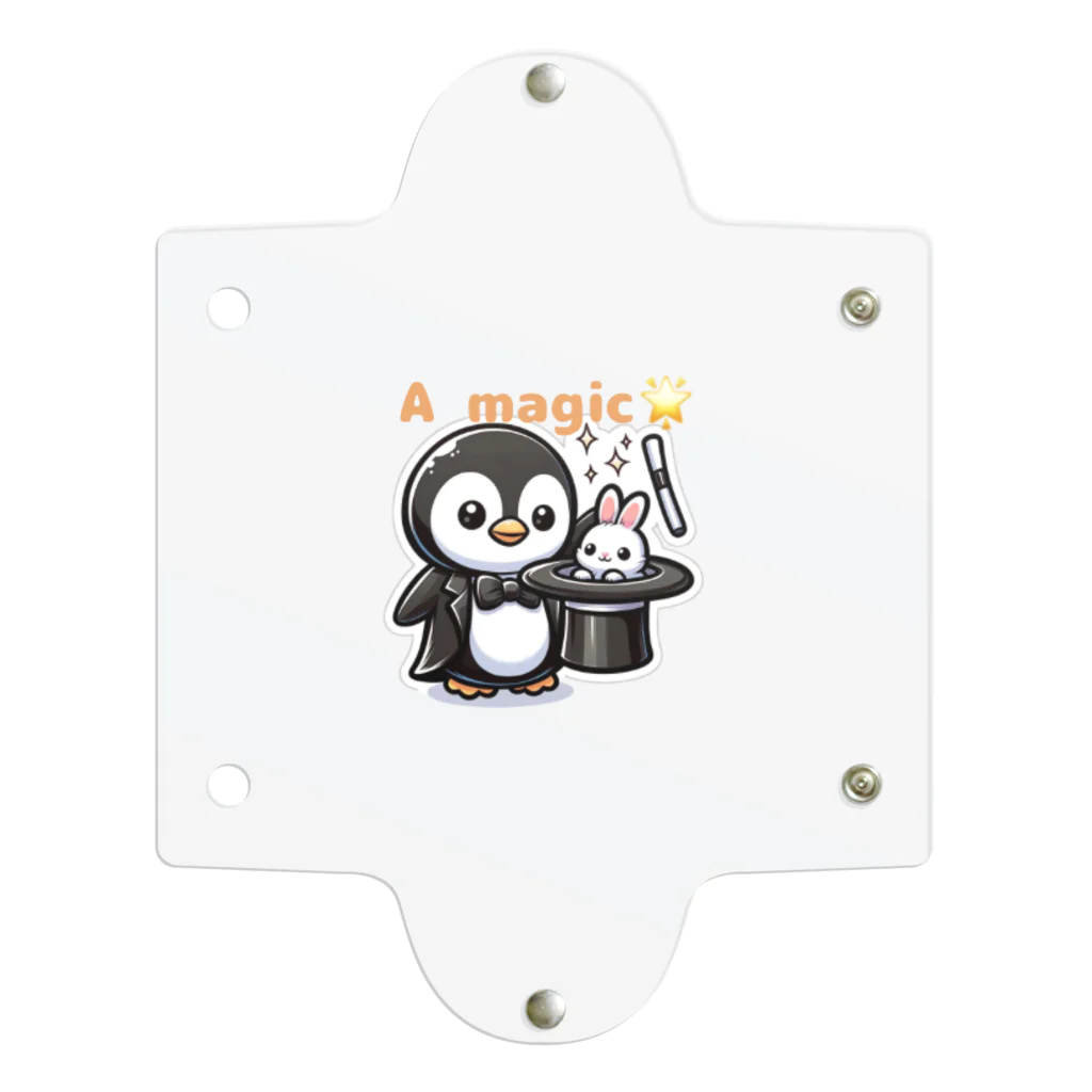 tsukino-utenaのおめかしPenguin、魔法使いになる。 Clear Multipurpose Case