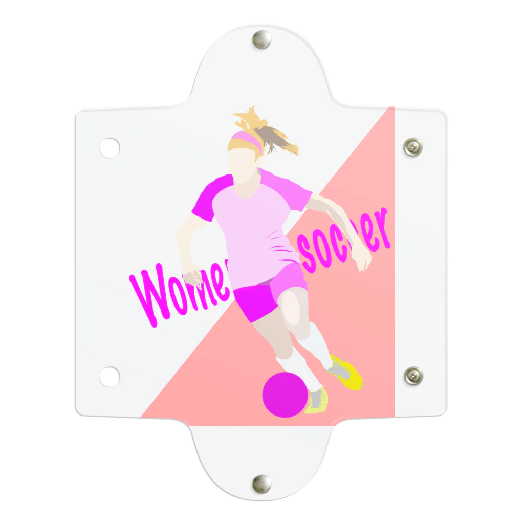 JAPAすぷのwomen’s soccer スターフォワード Clear Multipurpose Case