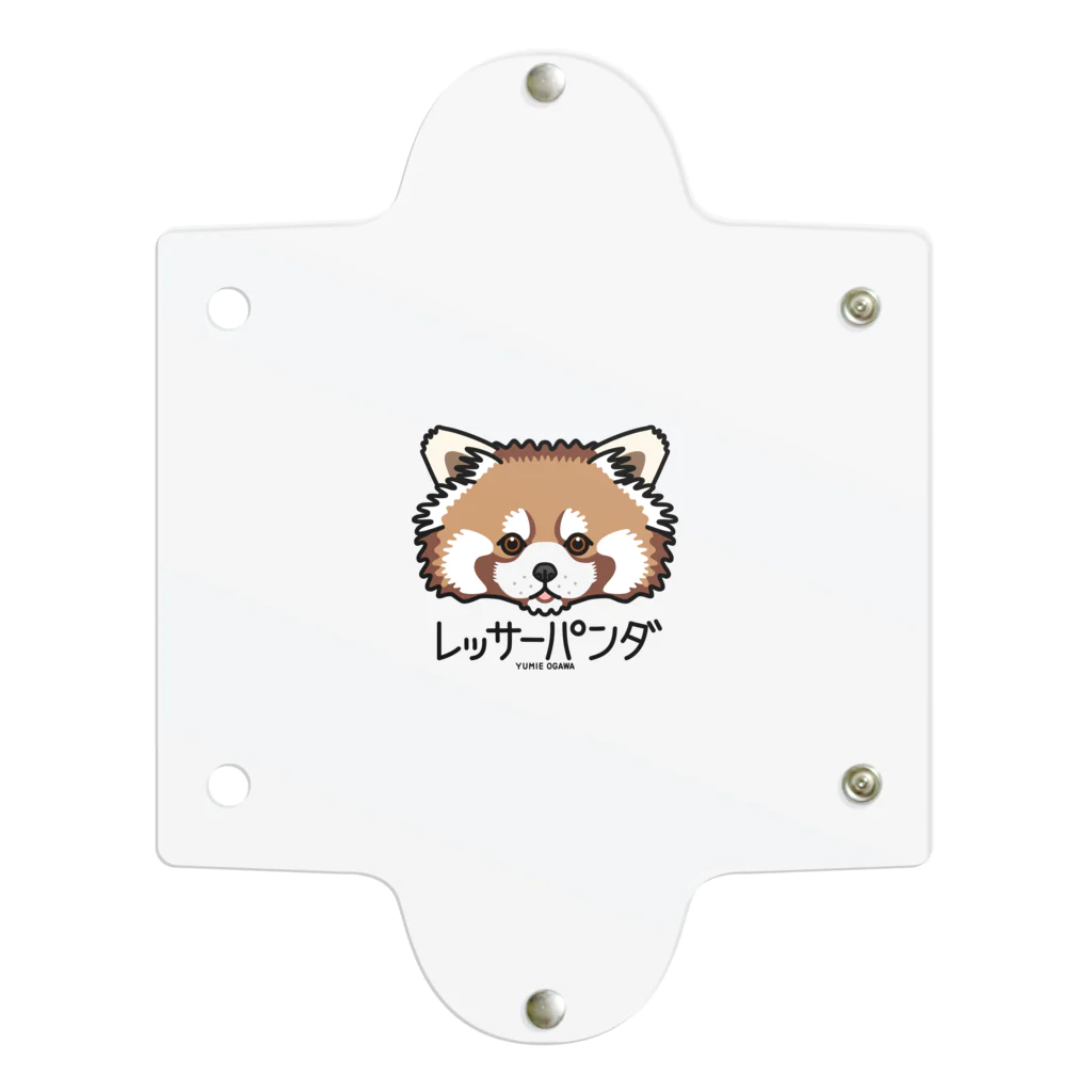 オガワユミエの09レッサーパンダ（キャラ） Clear Multipurpose Case