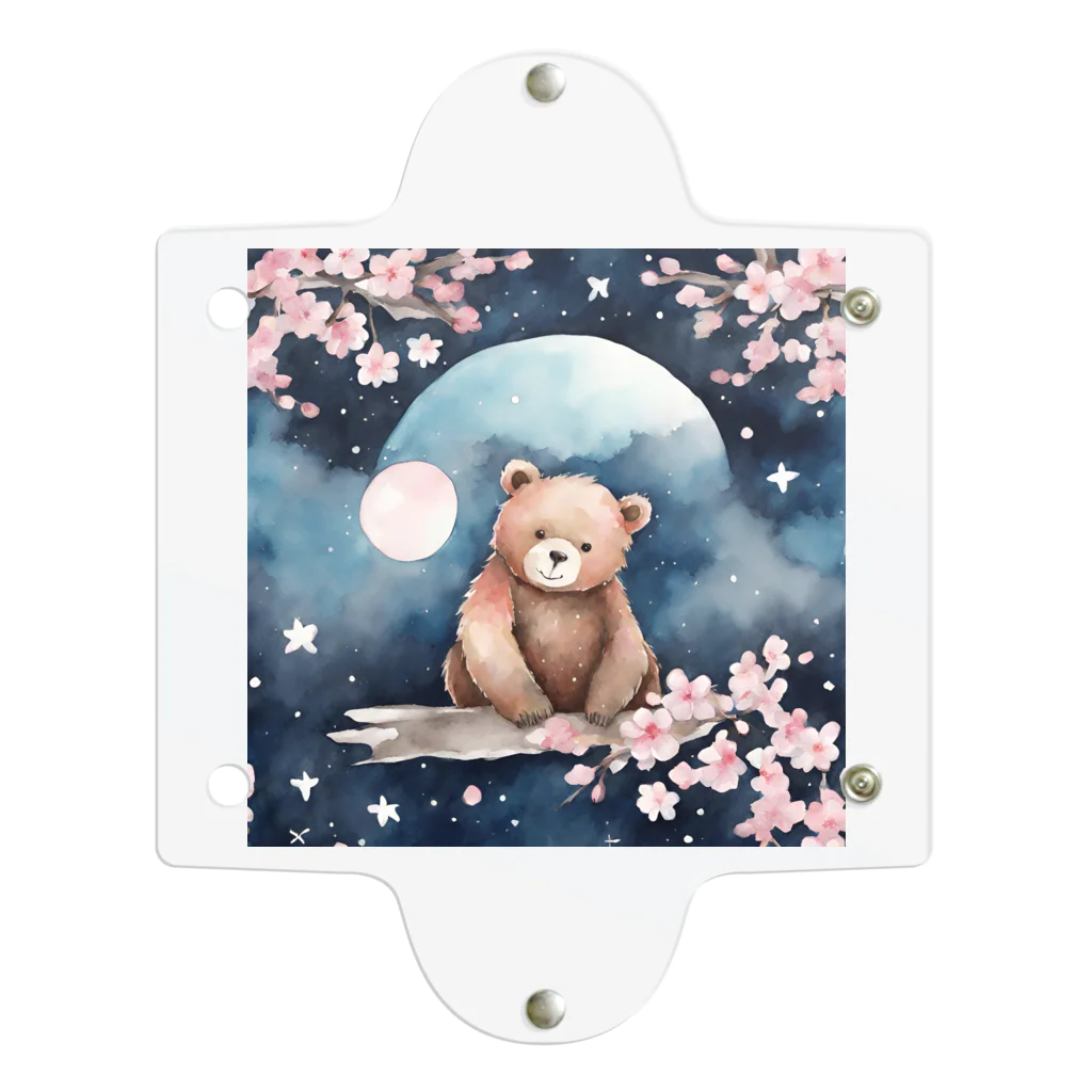 星降る夜にのsakura_bear クリアマルチケース