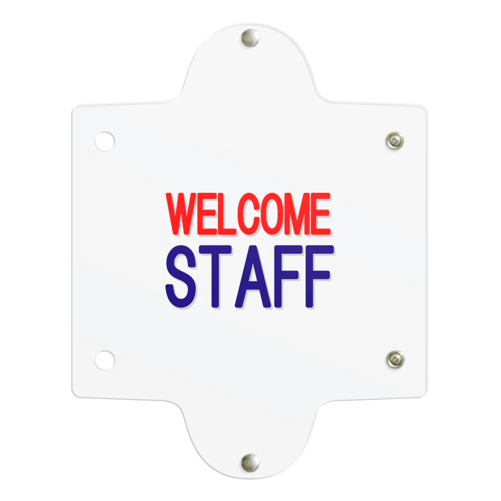 ainarukokoroのWELCOME STAFF Clear Multipurpose Case