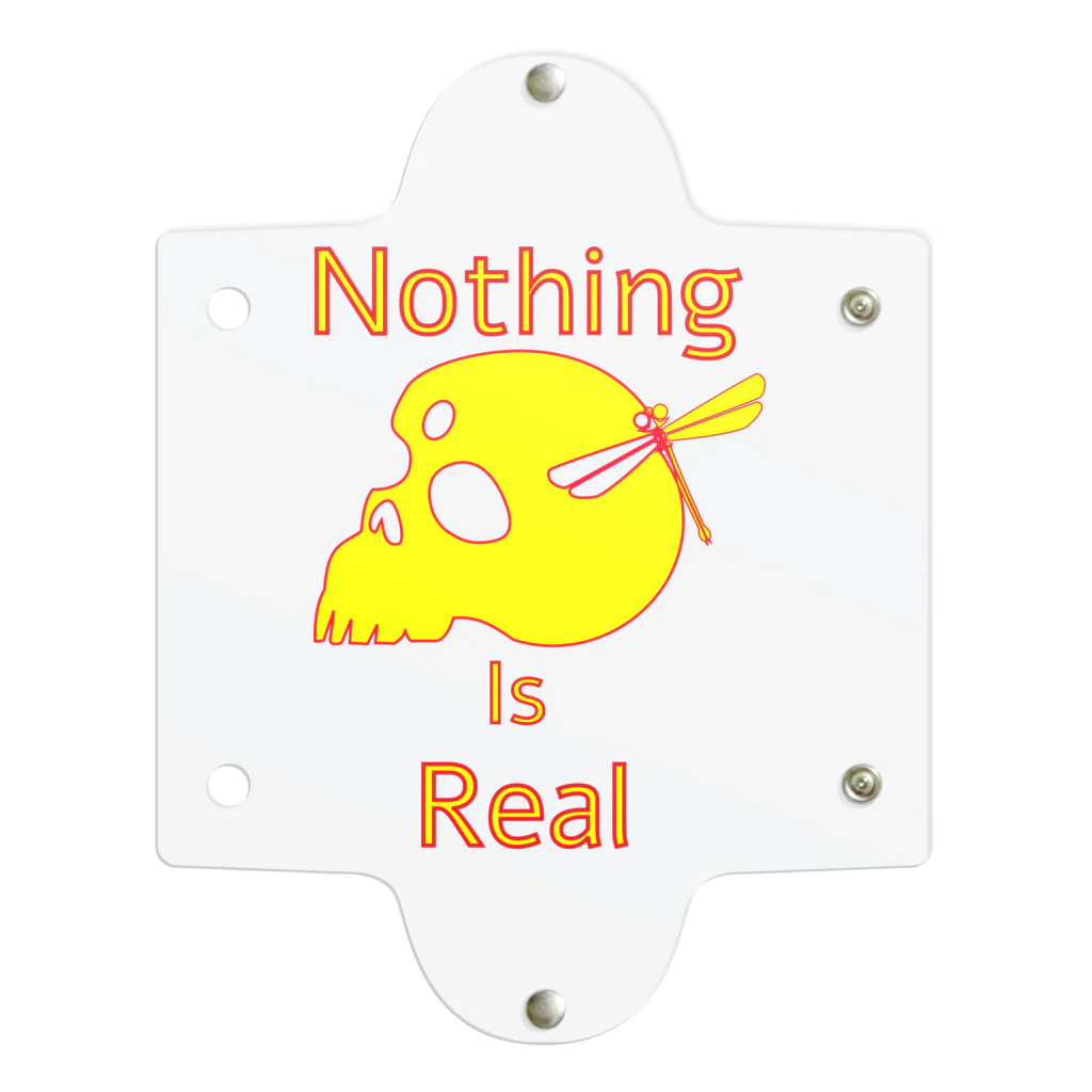 『NG （Niche・Gate）』ニッチゲート-- IN SUZURIのNothing Is Real.（黄色） クリアマルチケース