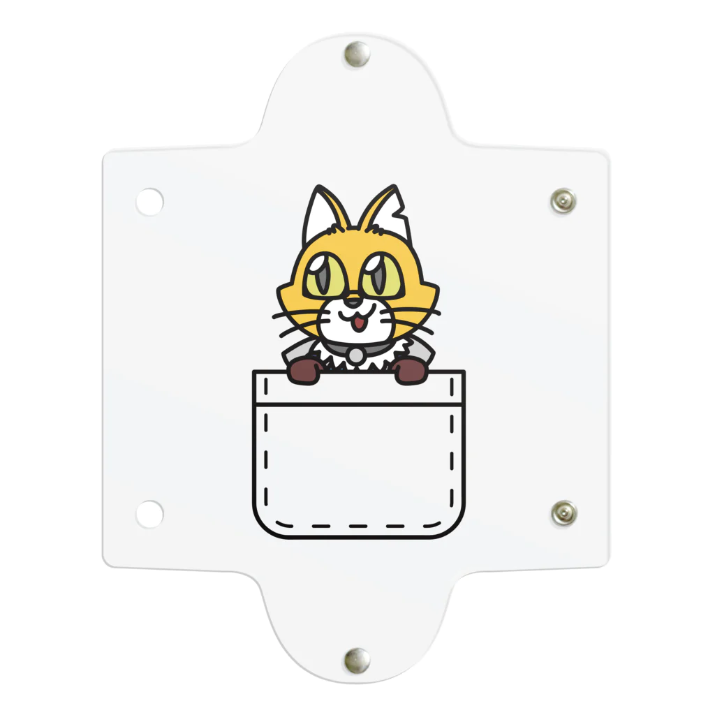 キャットＣのこうじょうけんがくのキャットCポッケ Clear Multipurpose Case