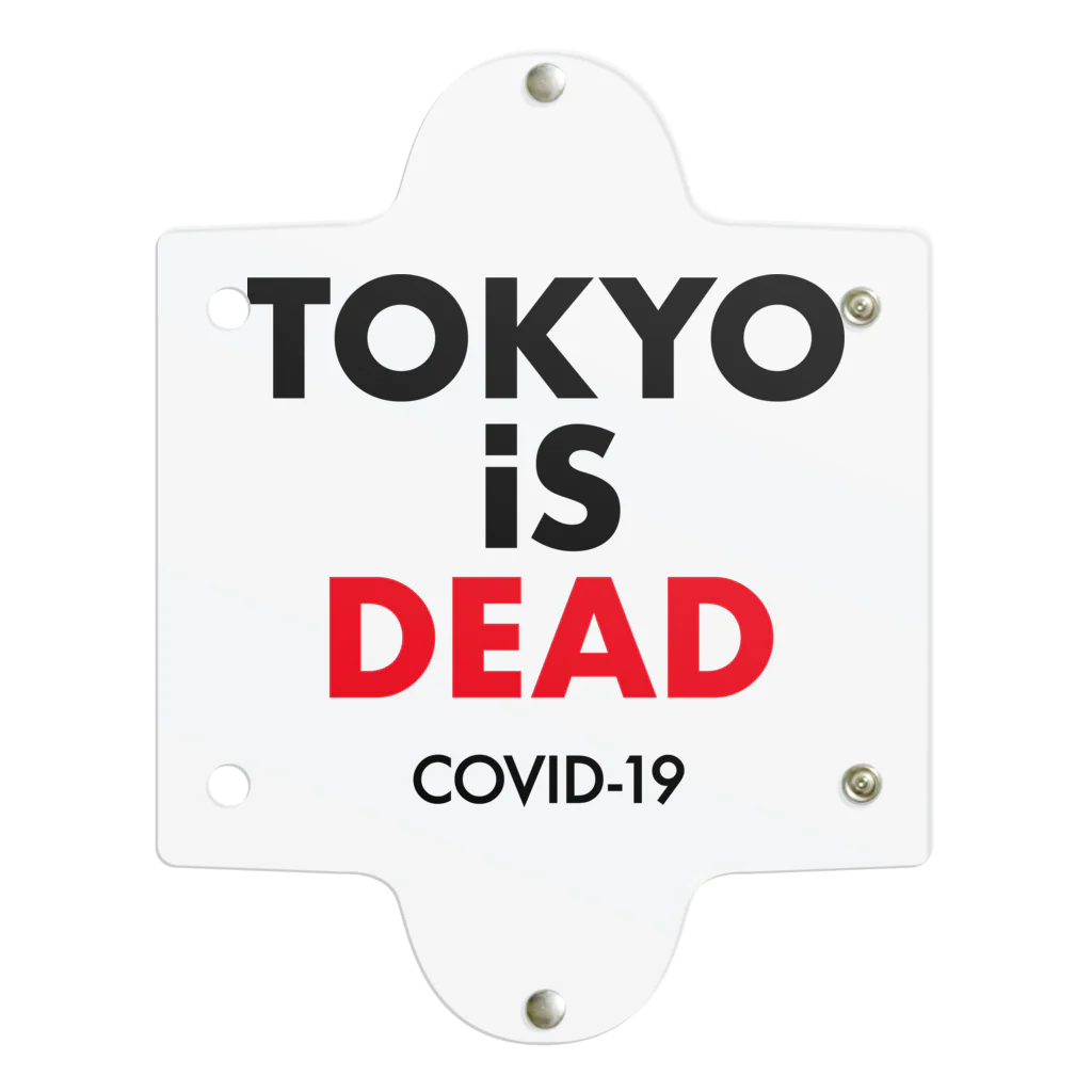 NIPPON DESIGNのTOKYO iS DEAD  COVID-19 クリアマルチケース