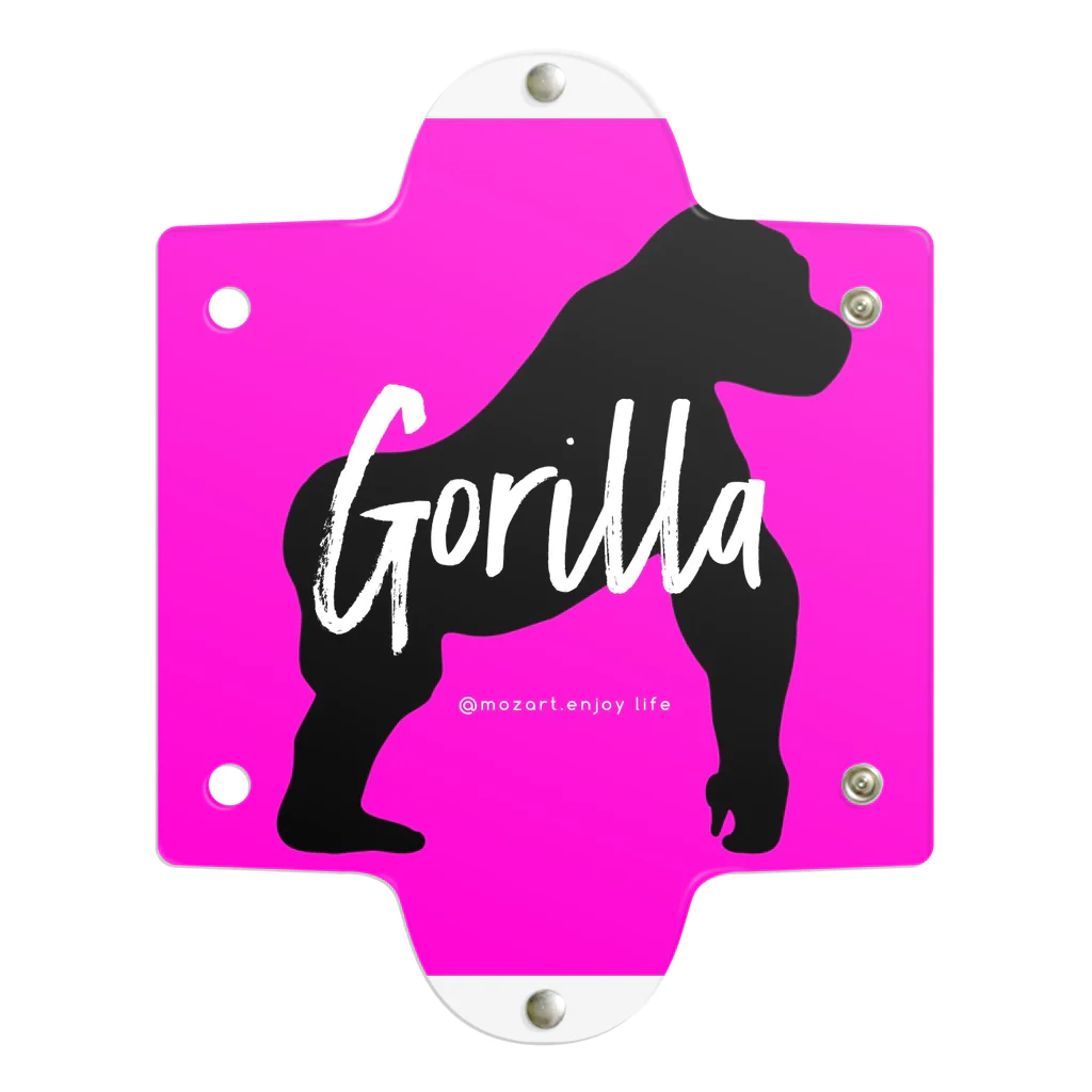 Official-gorillaのOfficial.girillaグッズ(ピンクロゴver.) Clear Multipurpose Case