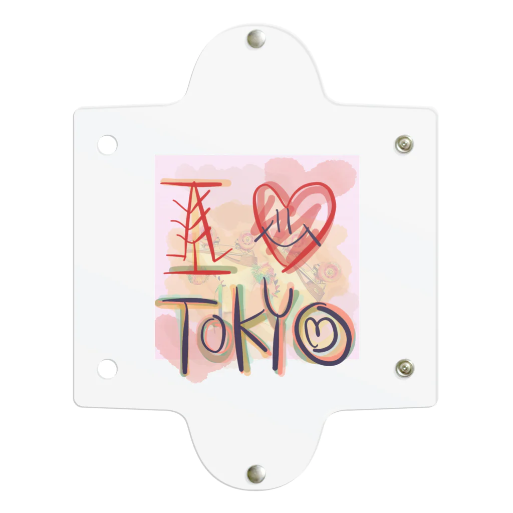 MAGIC FANのILOVE TOKYO! Clear Multipurpose Case