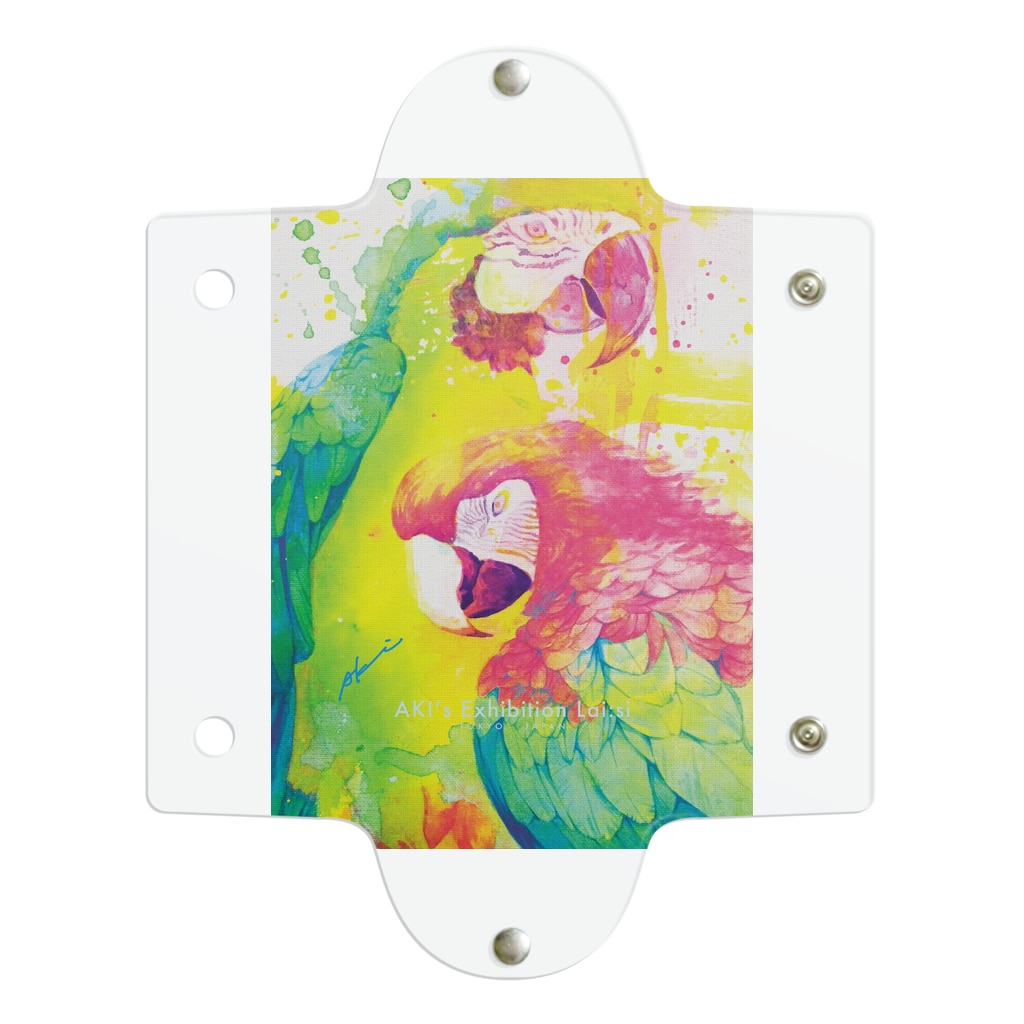 Akiss art ONLINE SHOPのふたりの関係 Clear Multipurpose Case