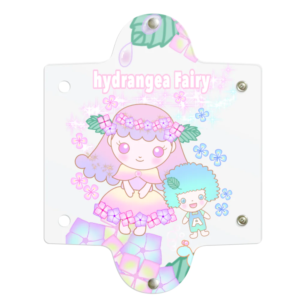 Haritanのあじさいぼうやとあじさい姫 Clear Multipurpose Case