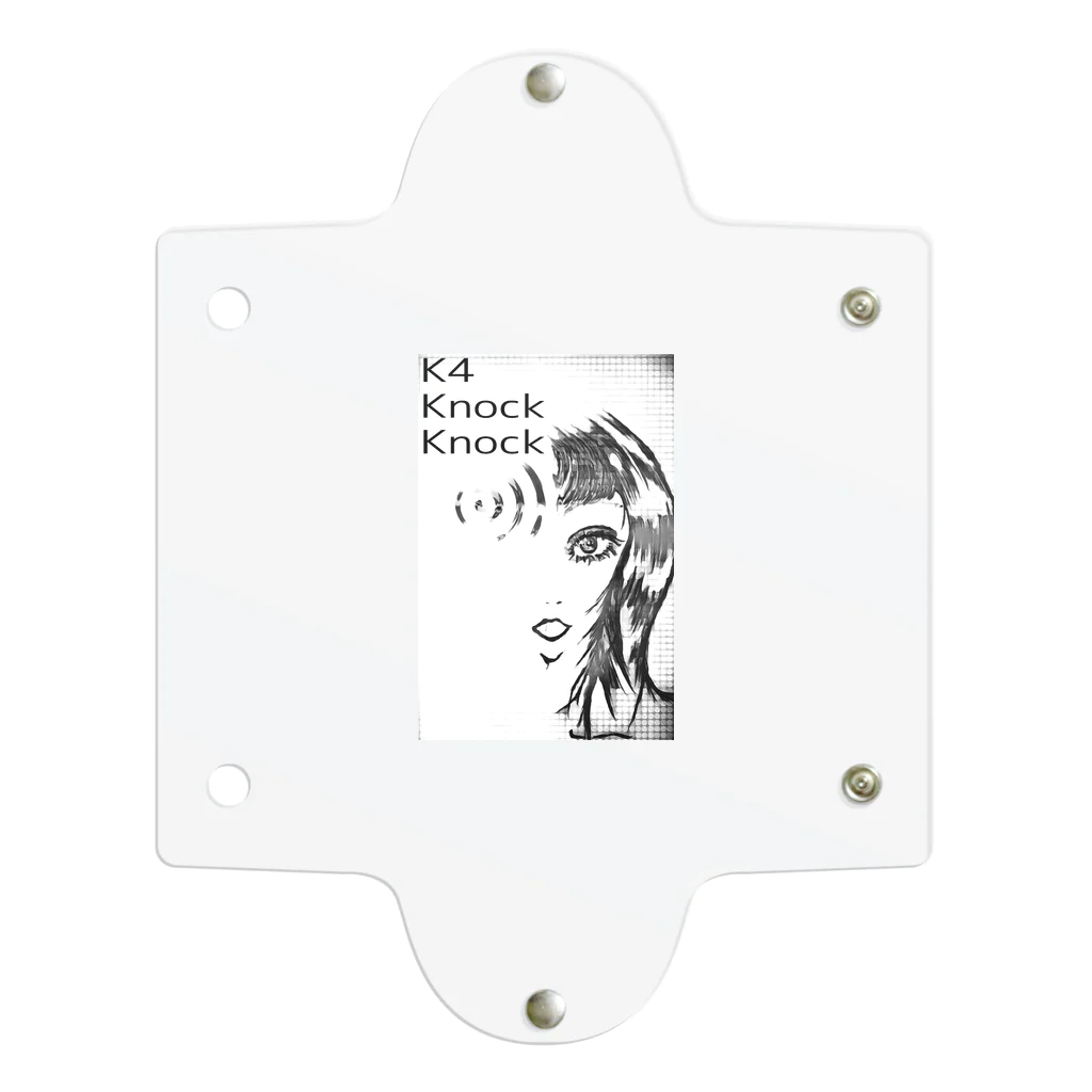 帽子屋のK4knockknock Clear Multipurpose Case