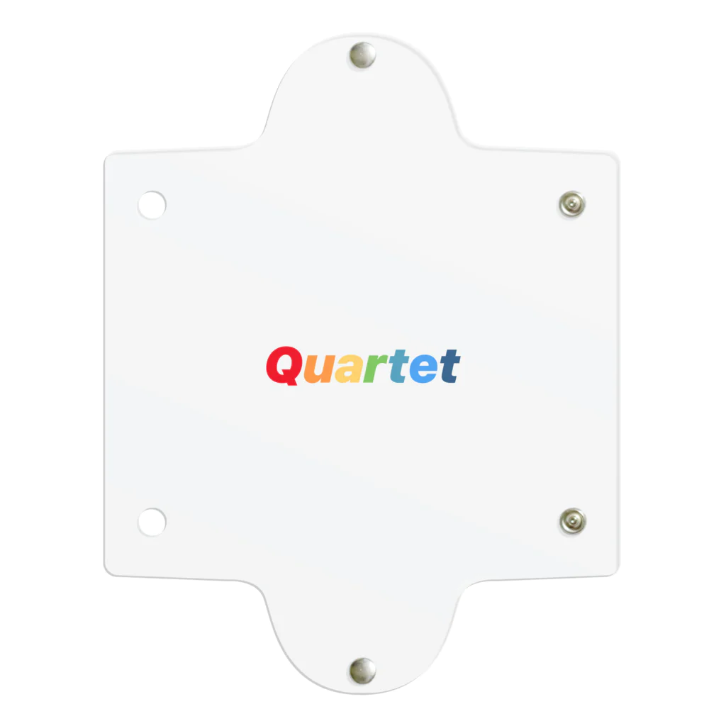 quartetのQuartet be ture Logo Clear Multipurpose Case