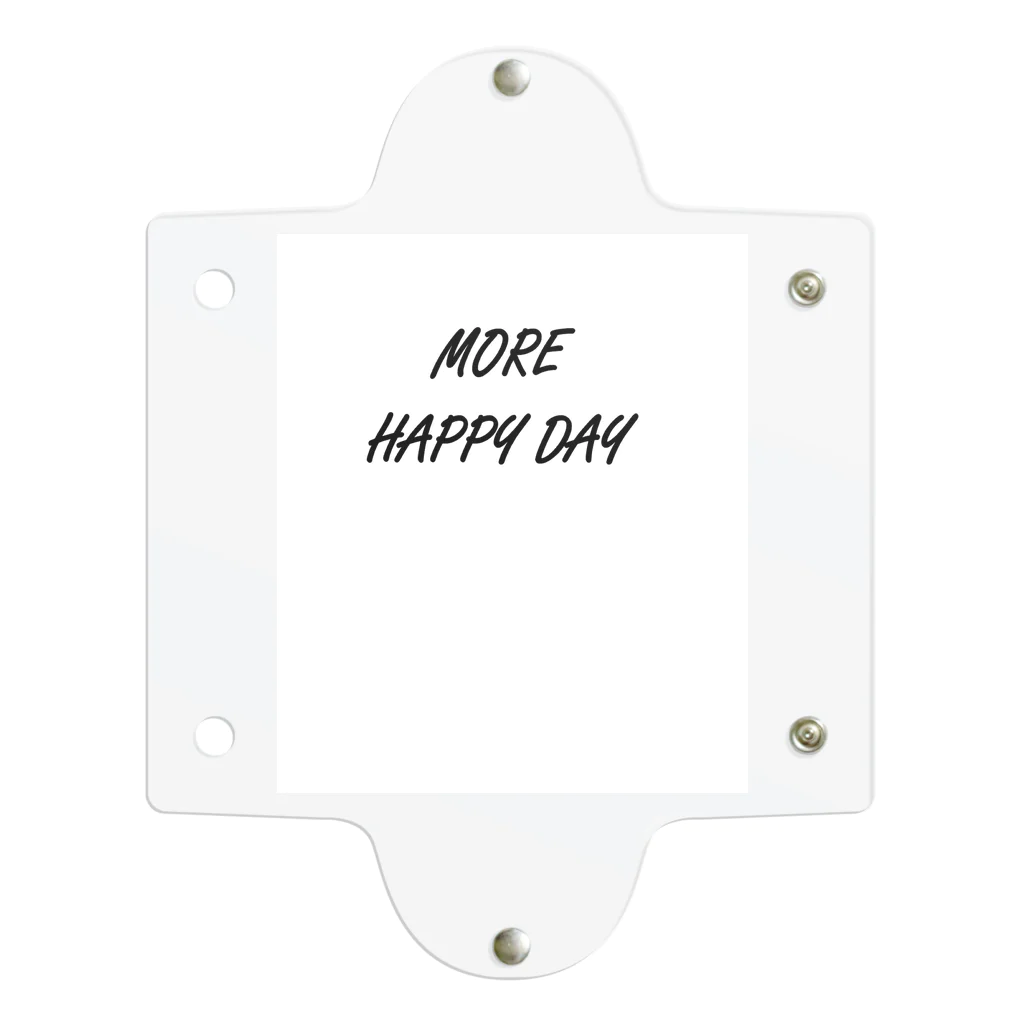 MORE HAPPY DAYのMORE HAPPY DAY Clear Multipurpose Case