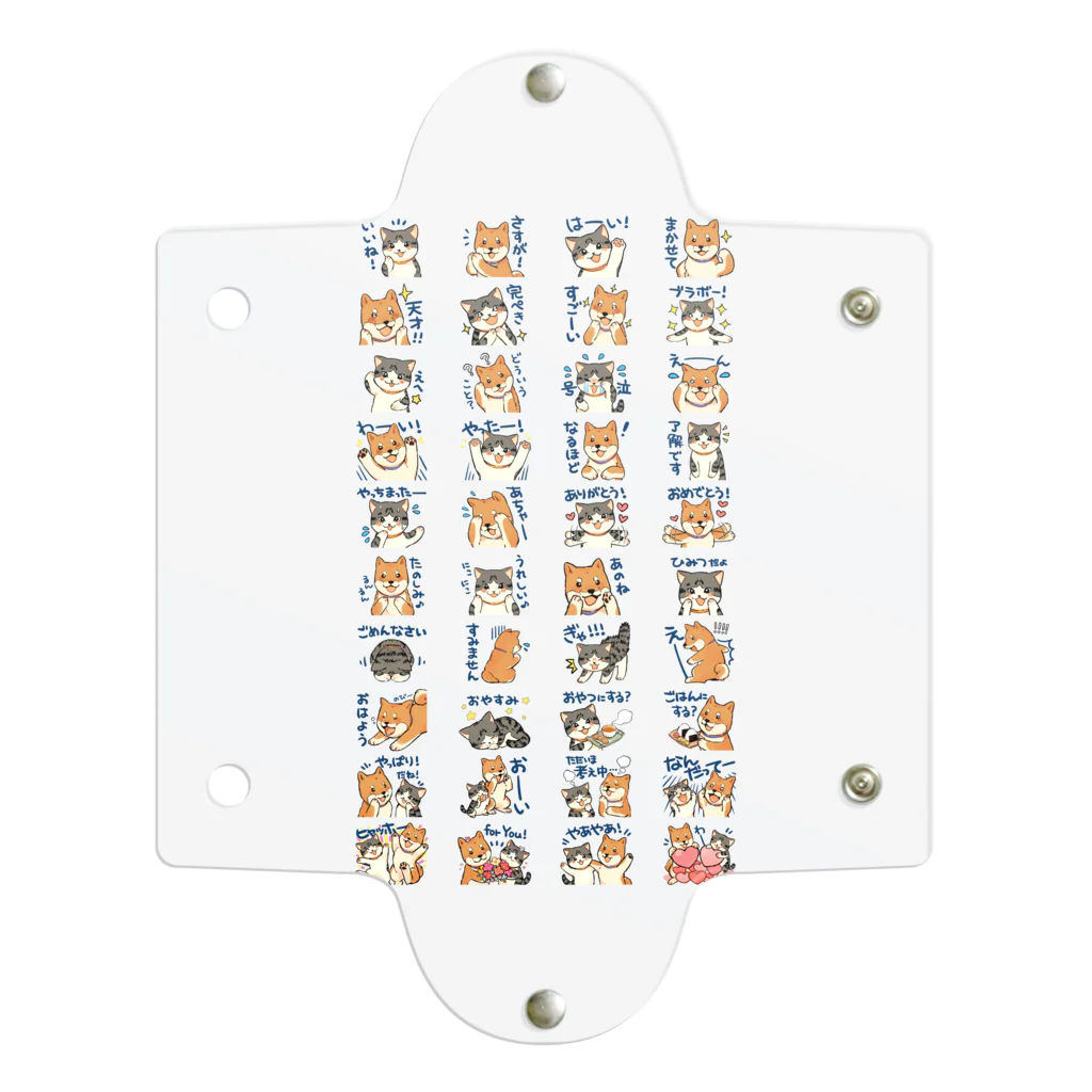 TANSHOのチビカイLINEスタンプ Clear Multipurpose Case