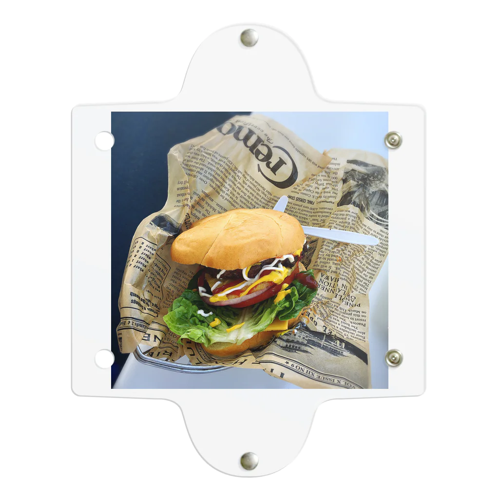 Tancomのハンバーガー🍔 Clear Multipurpose Case