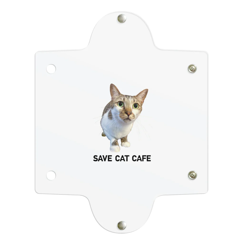 SAVE CAT CAFEのアントニオ Clear Multipurpose Case