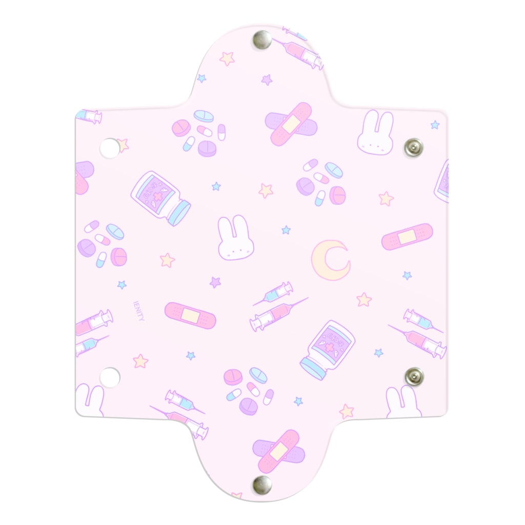 IENITY / MOON SIDEの【IENITY】 Yamikawaii Syndrome #Pink クリアケース Clear Multipurpose Case
