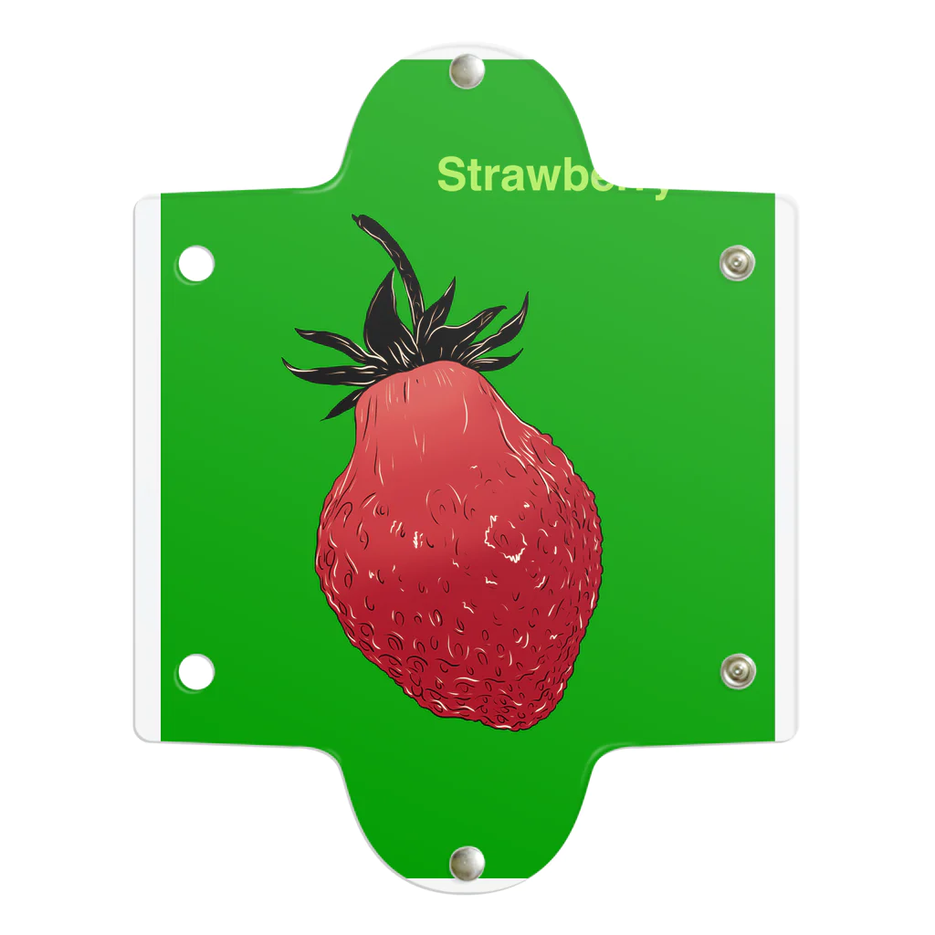 Oh!MOMOのstrawberry Clear Multipurpose Case