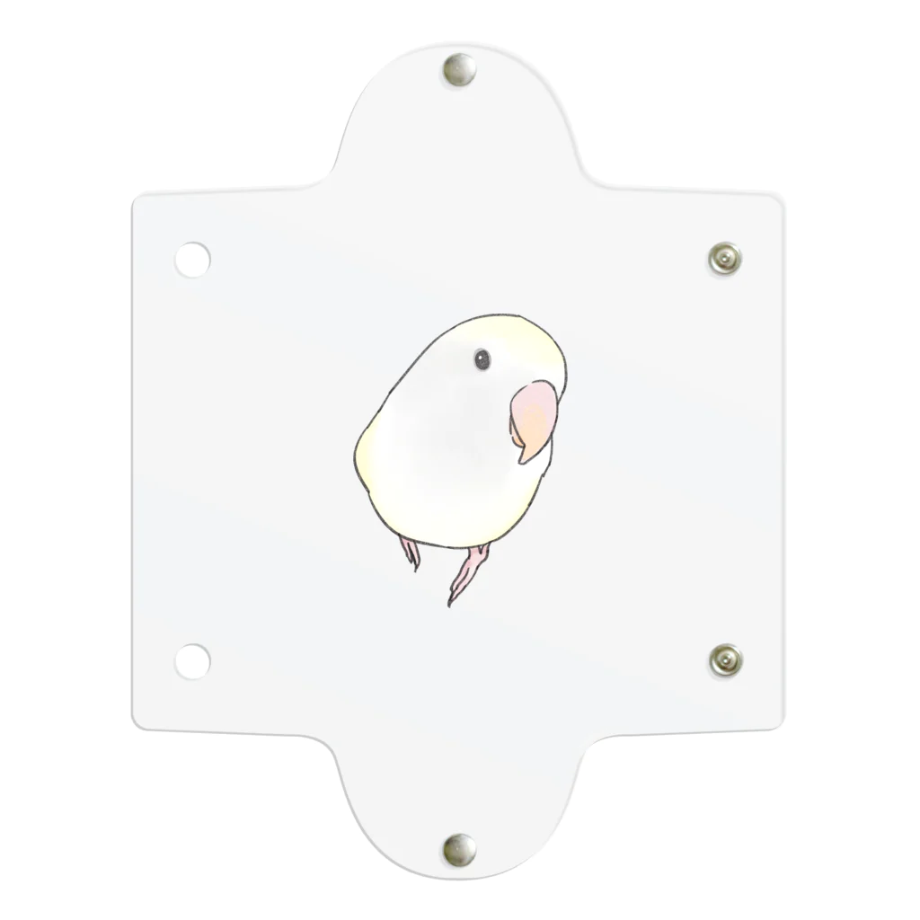 まめるりはことりのコザクラインコ　バイオレットパイドちゃん【まめるりはことり】 Clear Multipurpose Case