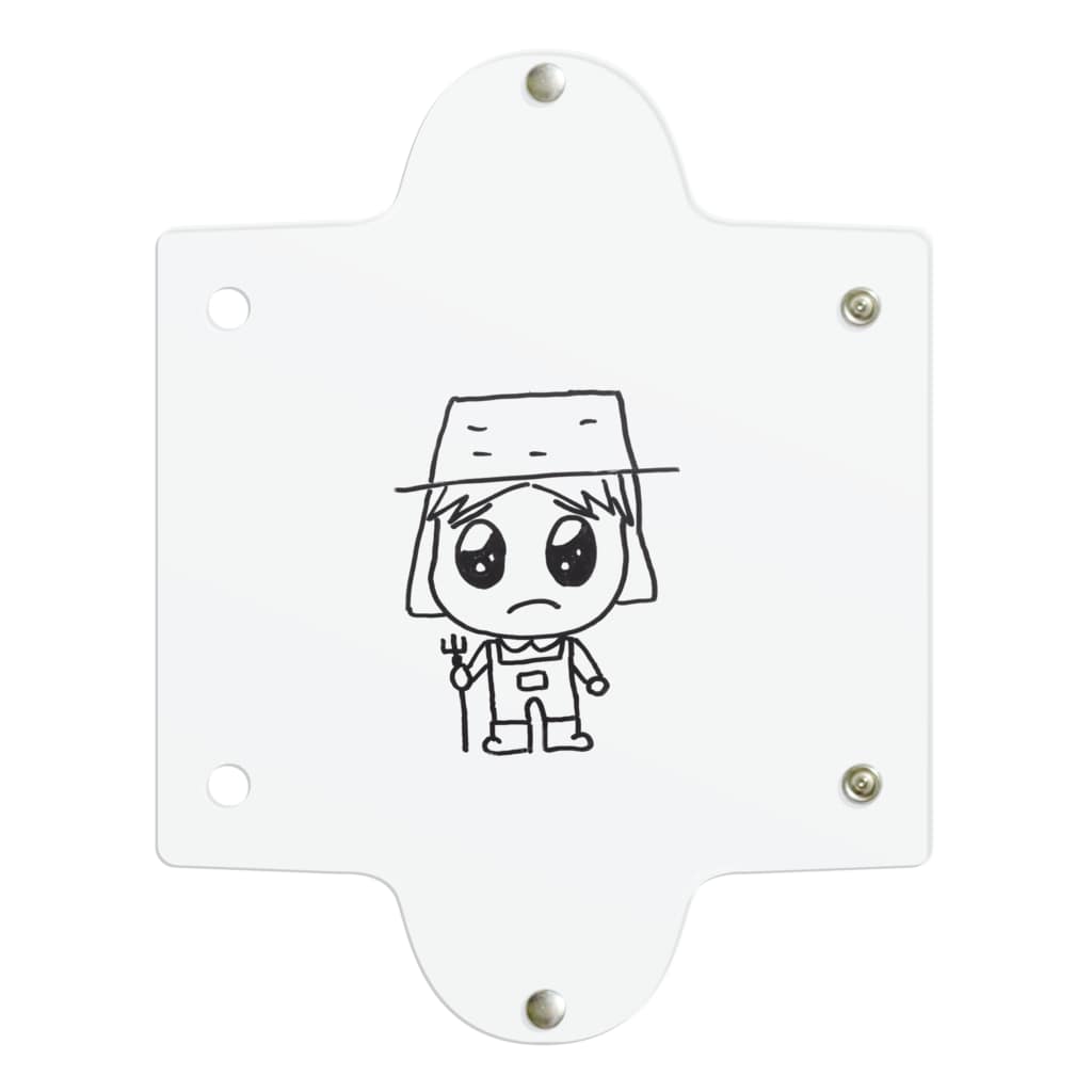 催眠術師じゅんいちのぴえん・ミスターファーム Clear Multipurpose Case
