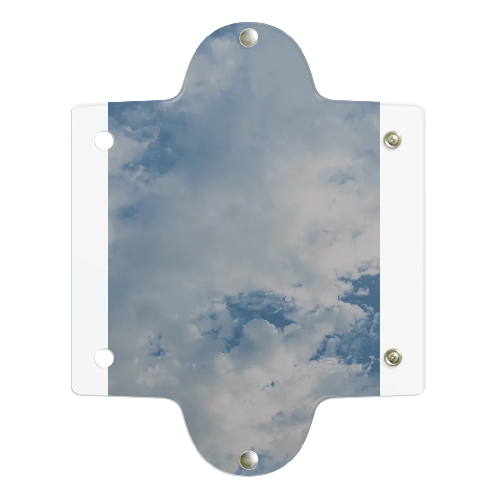 イバショ。の空と雲 Clear Multipurpose Case