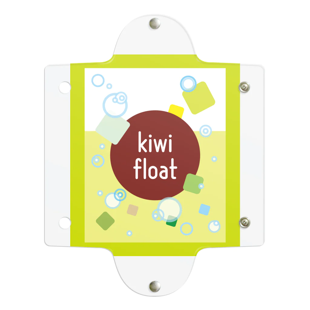 hr. grassのkiwi float Clear Multipurpose Case