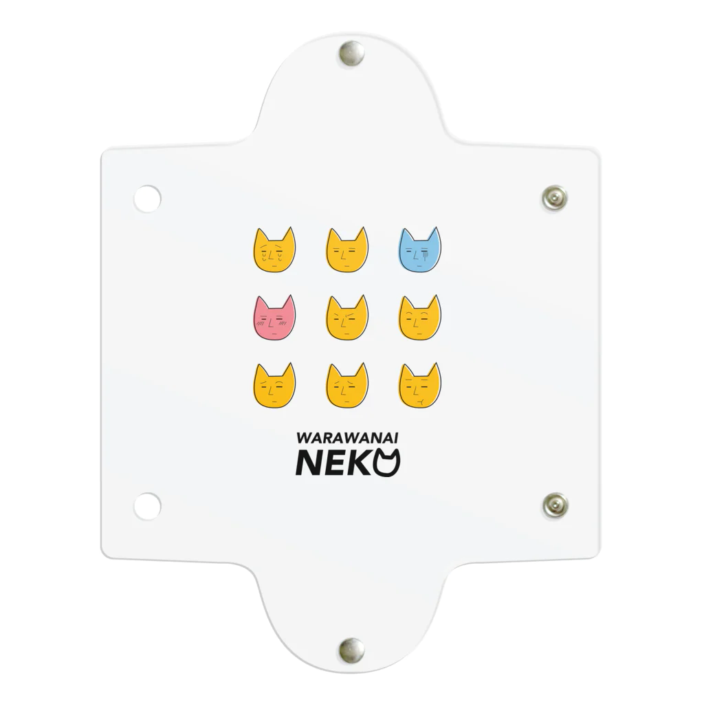 MIXERのWARAWANAI NEKO Clear Multipurpose Case