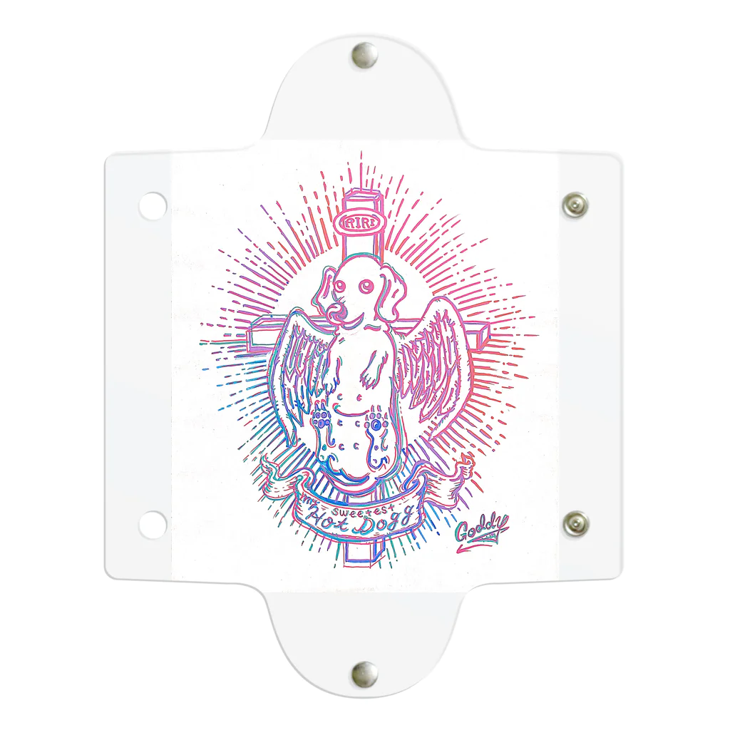 ［Goddy’s］のMy Sweetest Hot Dogg Clear Multipurpose Case