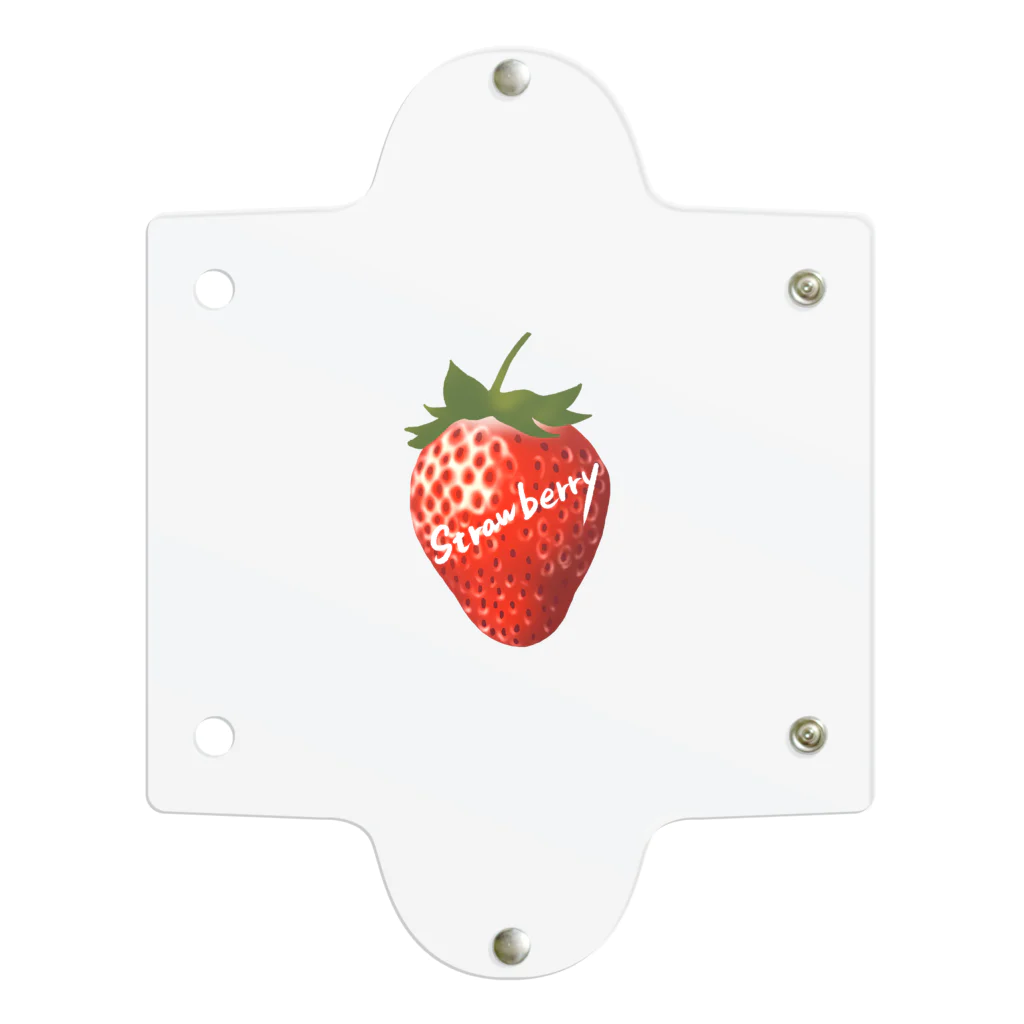 FREEHANDMARCHのStrawberry (いちご)  Clear Multipurpose Case