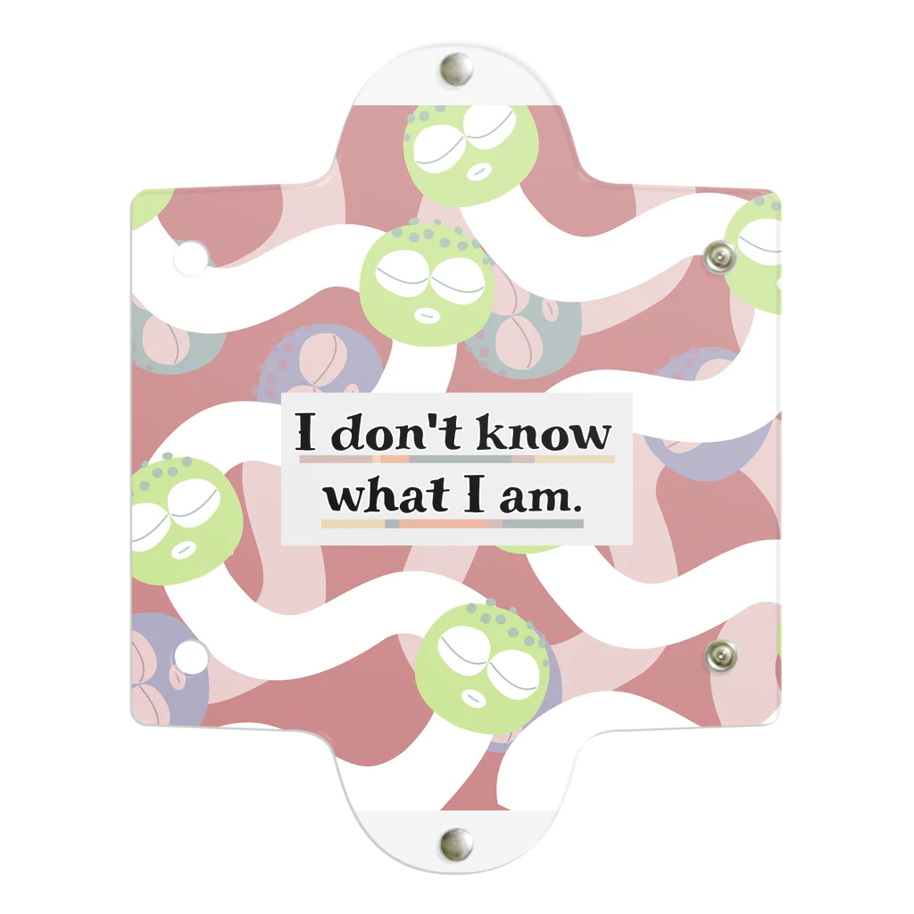 両手にパン🍞のI don't know what I am（ver.2） Clear Multipurpose Case