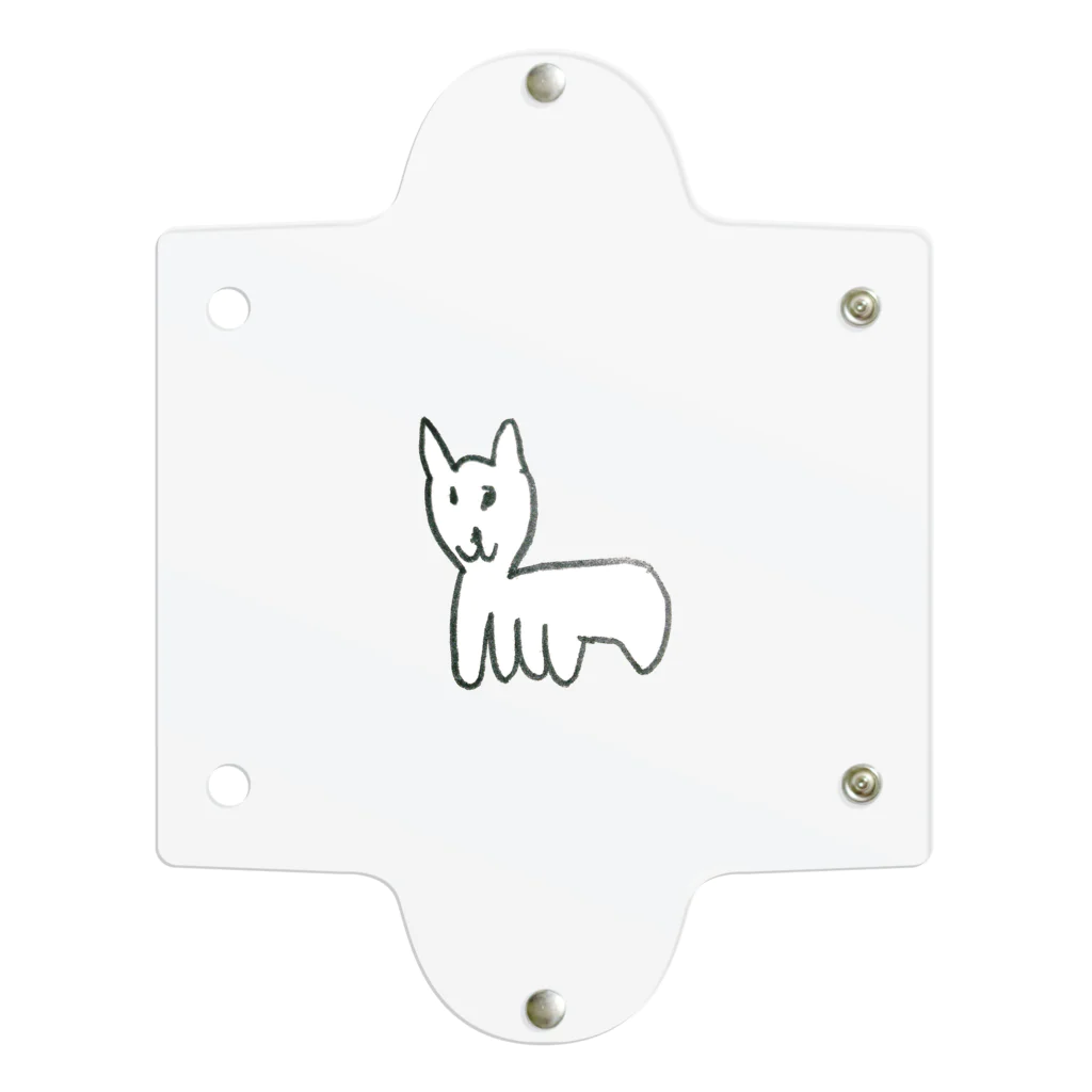 長い猫の尻尾が怪しい猫 Clear Multipurpose Case