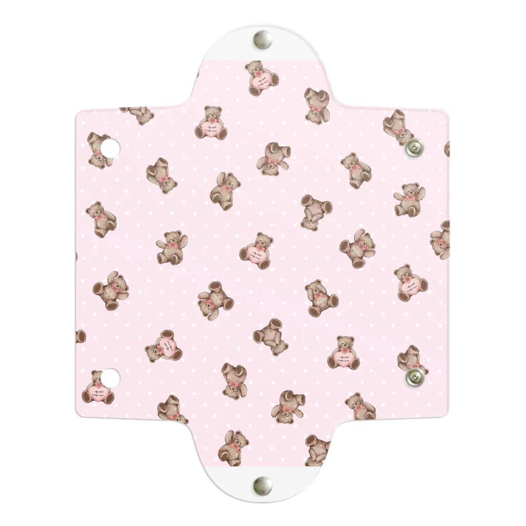 やよいのMy little teddy bear Clear Multipurpose Case