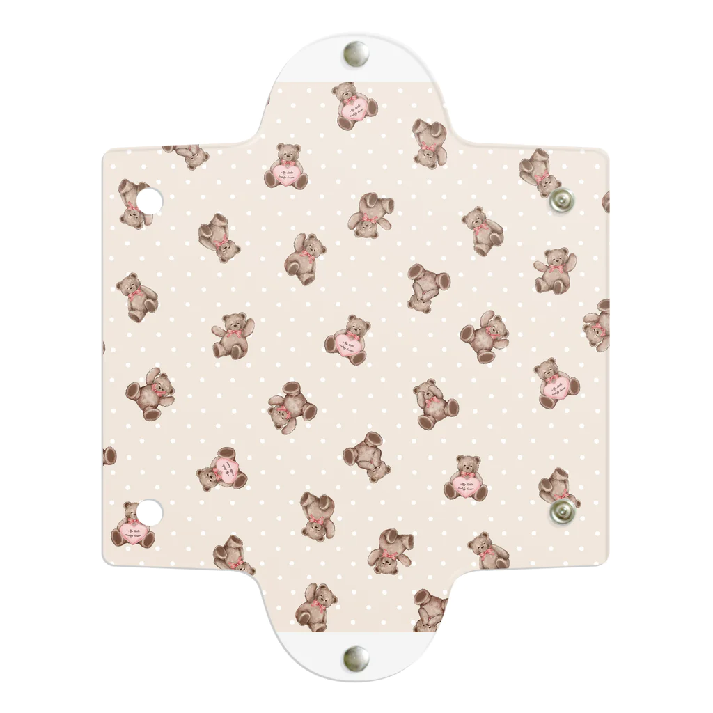 やよいのMy little teddy bear Clear Multipurpose Case