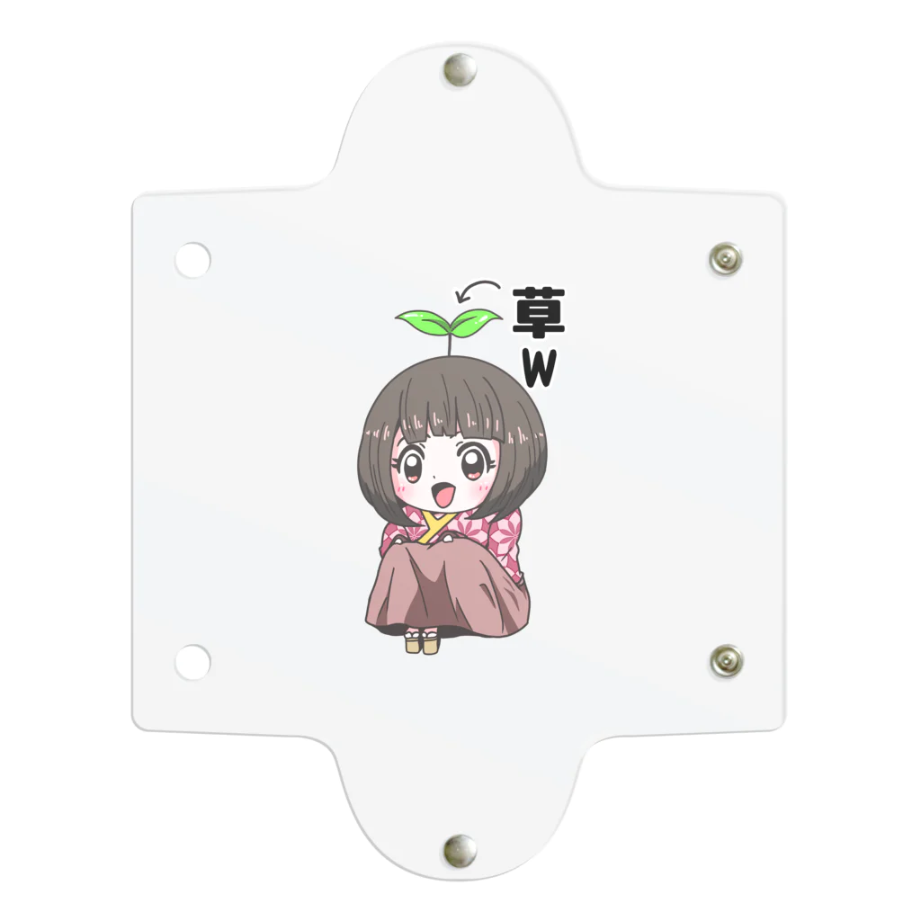 TSUYORONの草wなももこ🍑 Clear Multipurpose Case