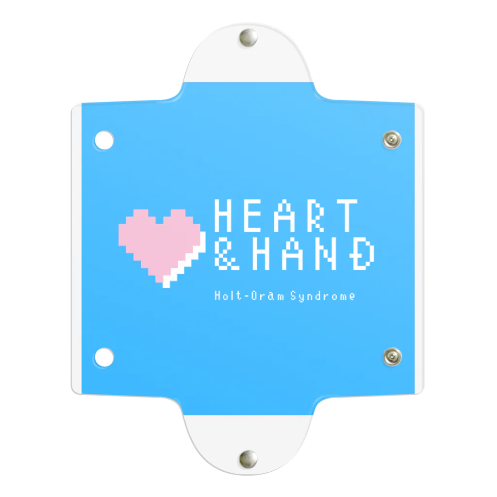 ハート&ハンドのHeart & Hand のスカイブルーのオリジナルアイテム Clear Multipurpose Case