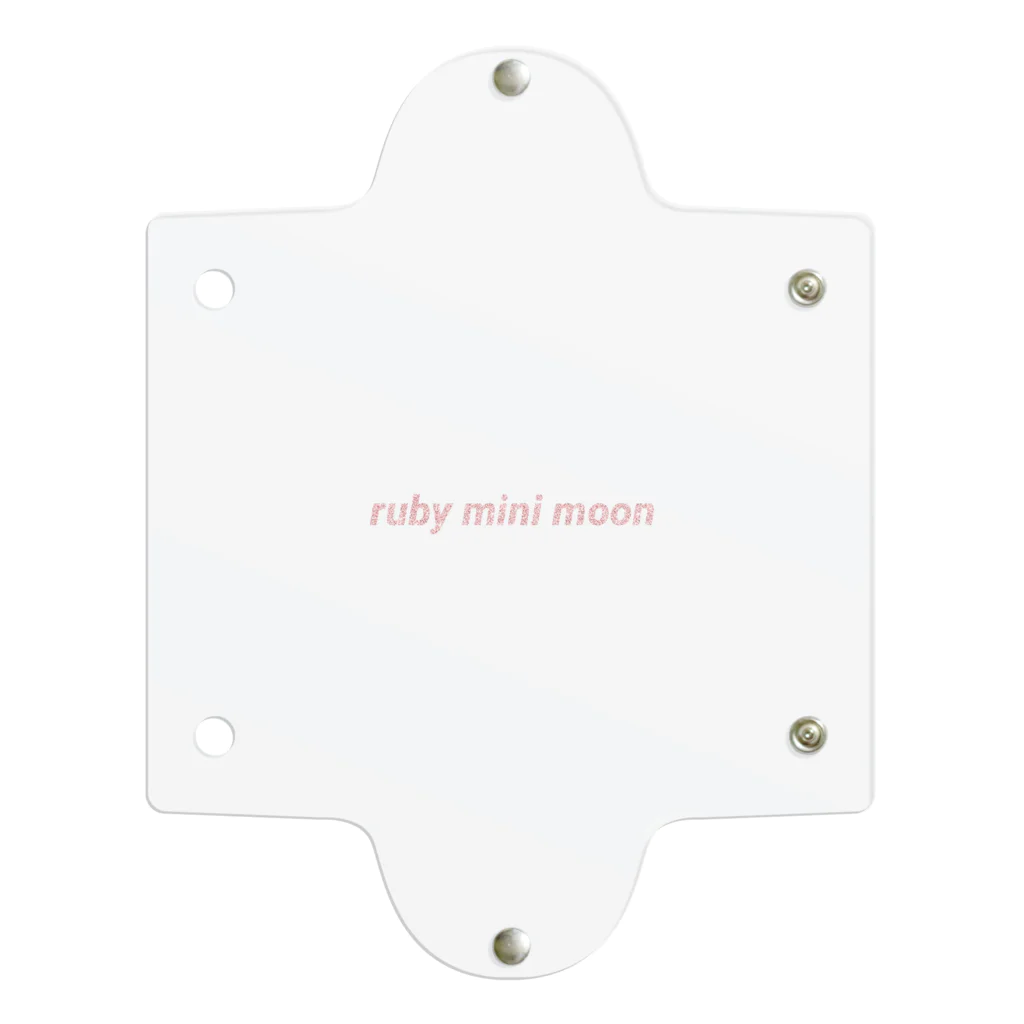 ruby mini moonのロゴ Clear Multipurpose Case