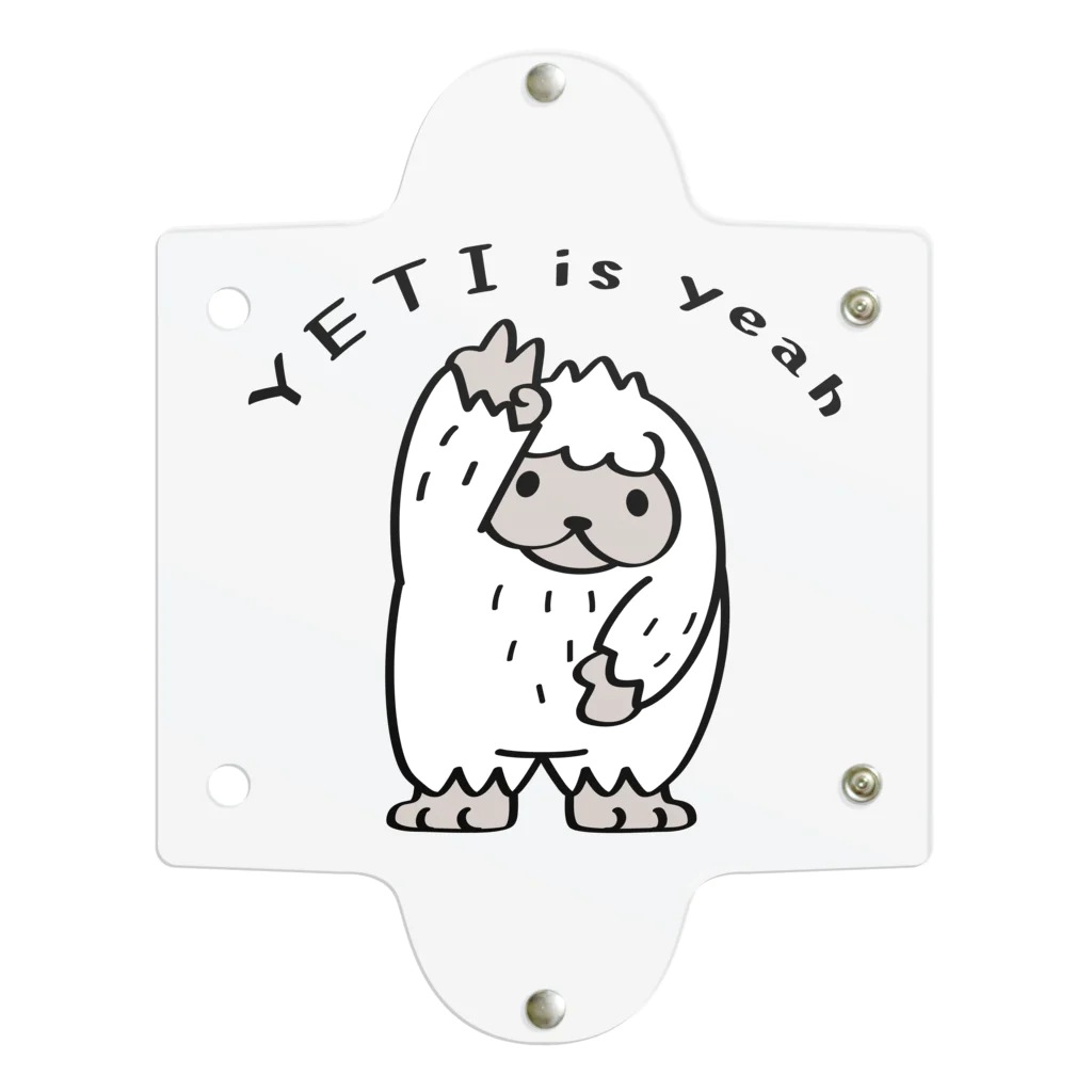 イラスト MONYAAT のCT104 YETI is yeah*A*ぼく Clear Multipurpose Case