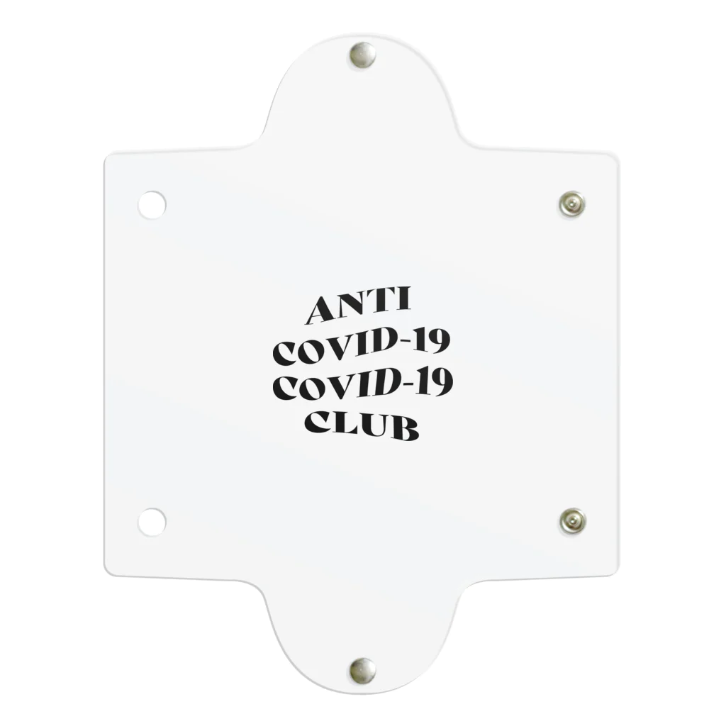 NUMBER-8のANTI COVID-19 CLUB(BLACK) クリアマルチケース
