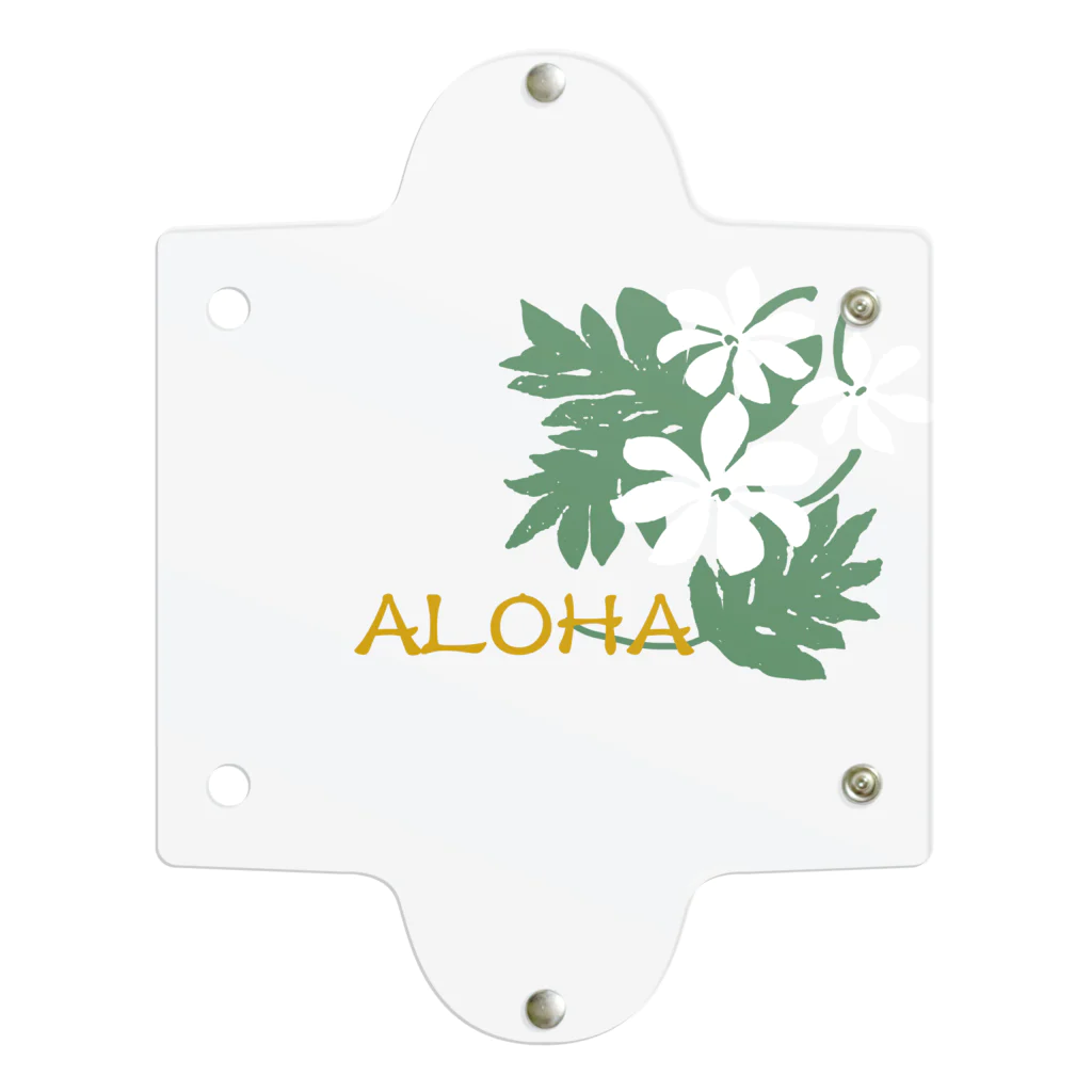 虹屋のALOHA-ティアレ Clear Multipurpose Case