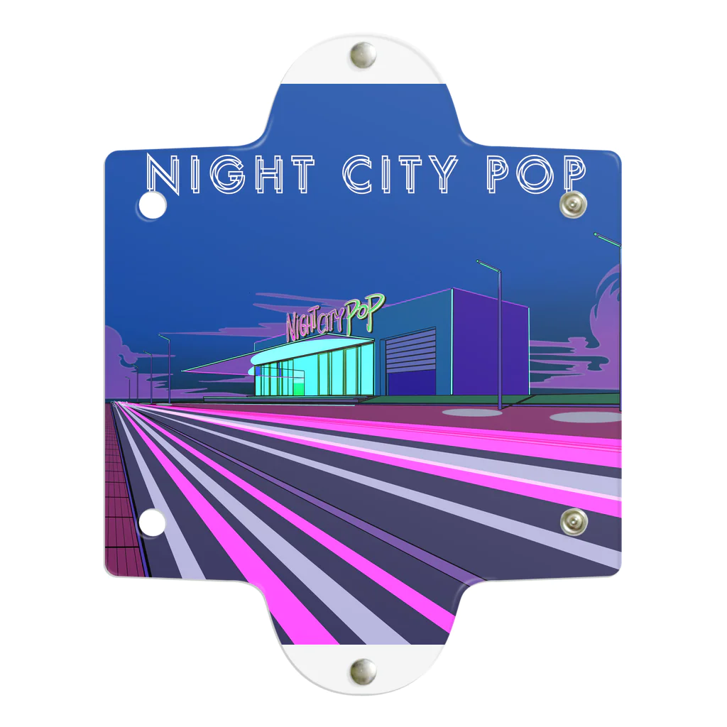 YASUHIRO DESIGNのNIGHT CITY POP クリアマルチケース