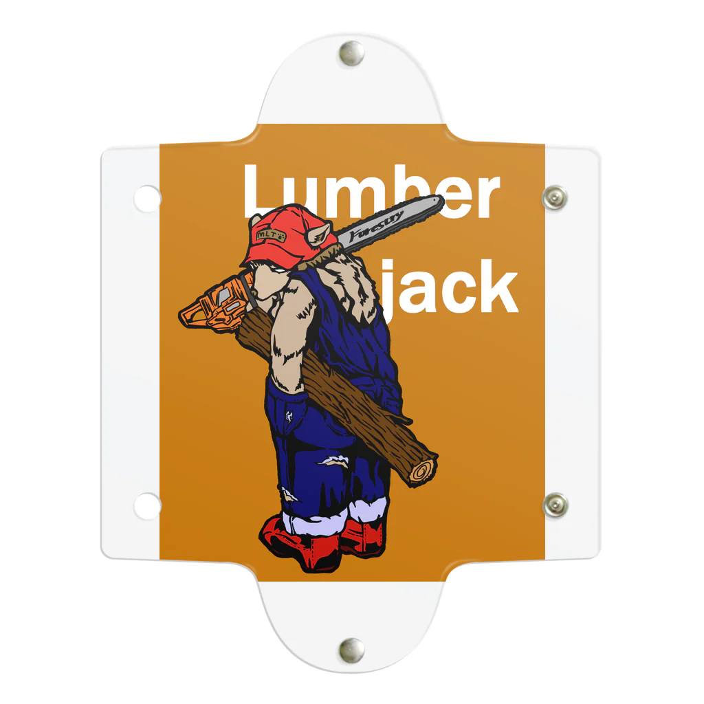 Shiny MoonyのLumberjack  Clear Multipurpose Case