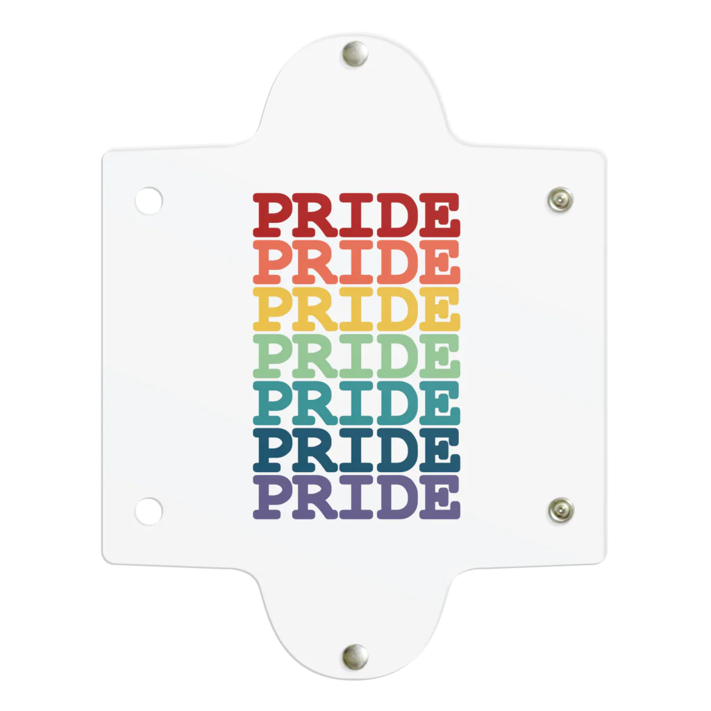 UNIQUE BOUTIQUEのRainbow Pride Clear Multipurpose Case