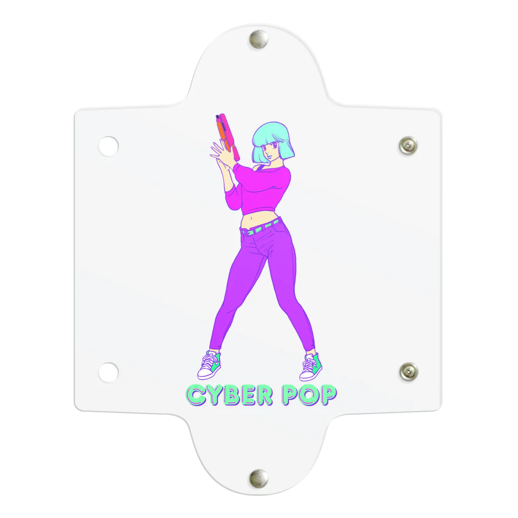 YASUHIRO DESIGNのCYBER POP 투명 동전 지갑