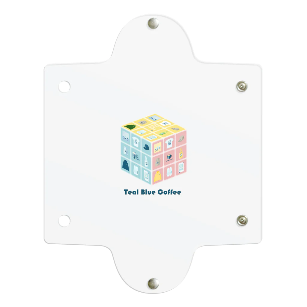 Teal Blue CoffeeのTealBlueItems _Cube COMPLETE Ver. Clear Multipurpose Case