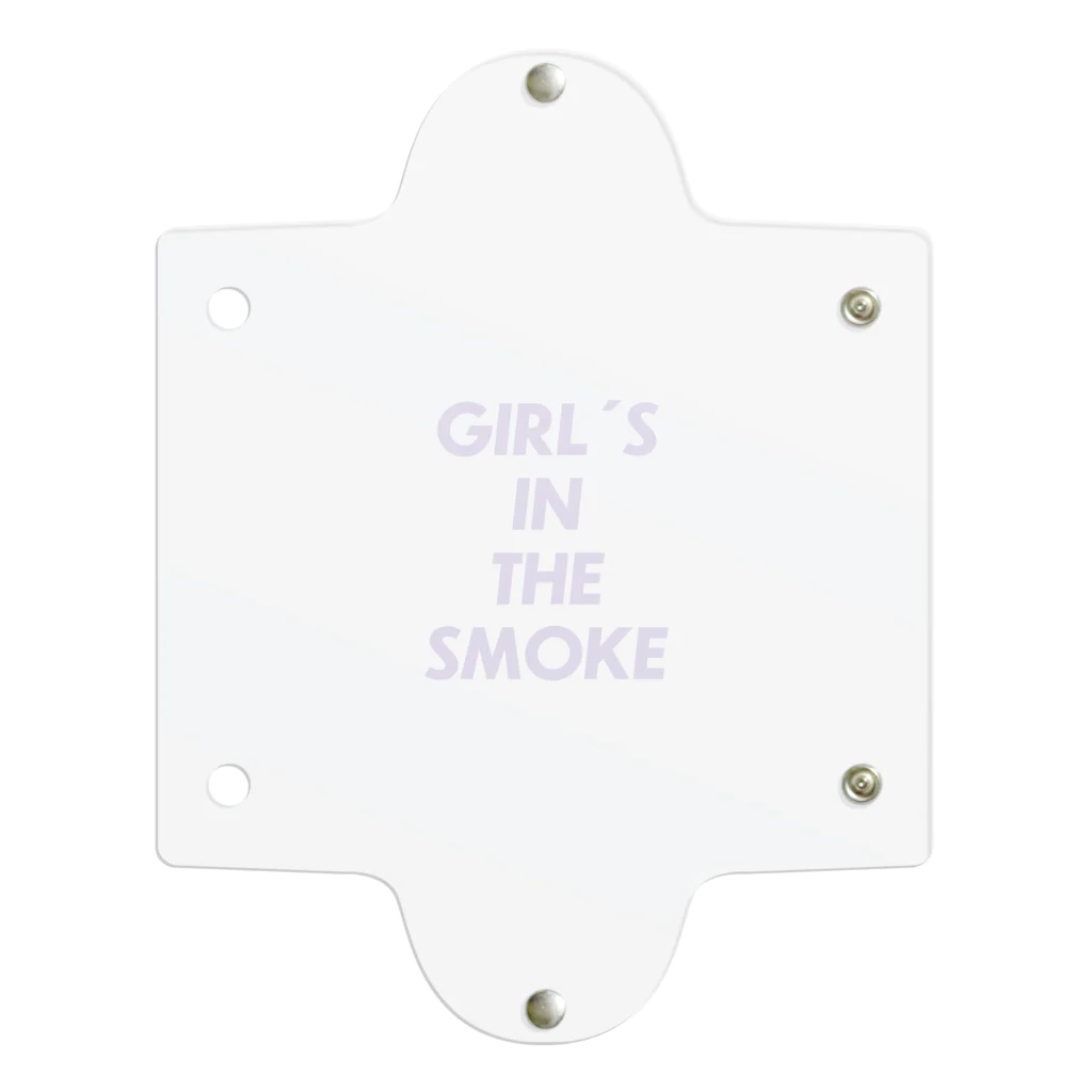 GIRL'S IN THE SMOKEのGIRL'S IN THE SMOKEロゴアイテム クリアマルチケース