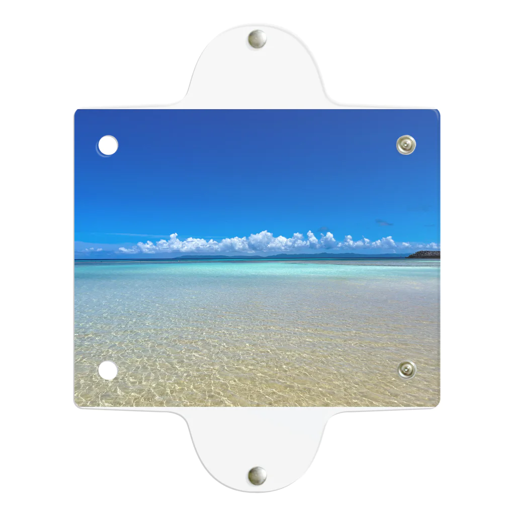 mizuphoto galleryのBreathing blue Clear Multipurpose Case