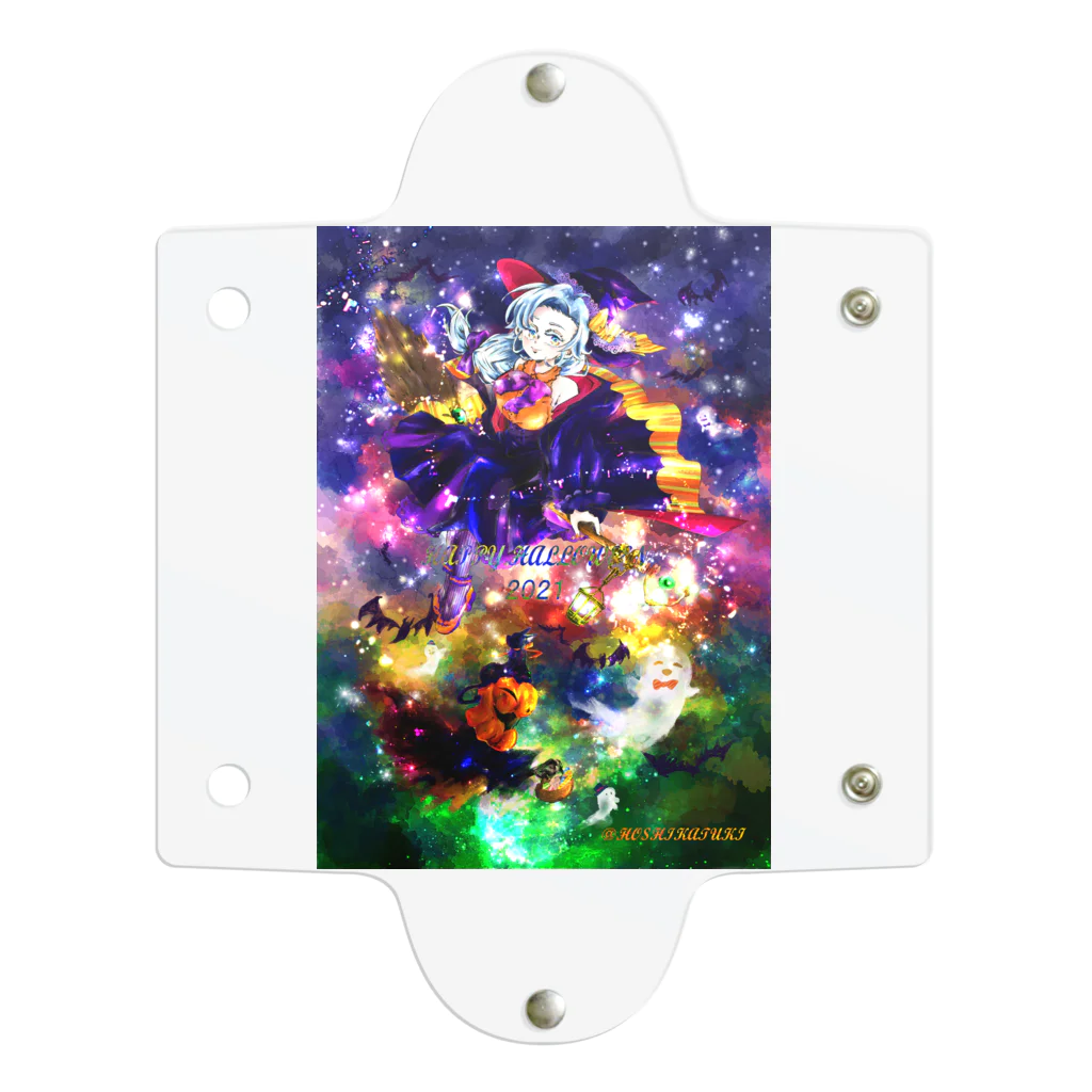 星架月のHALLOWEEN2021 Clear Multipurpose Case