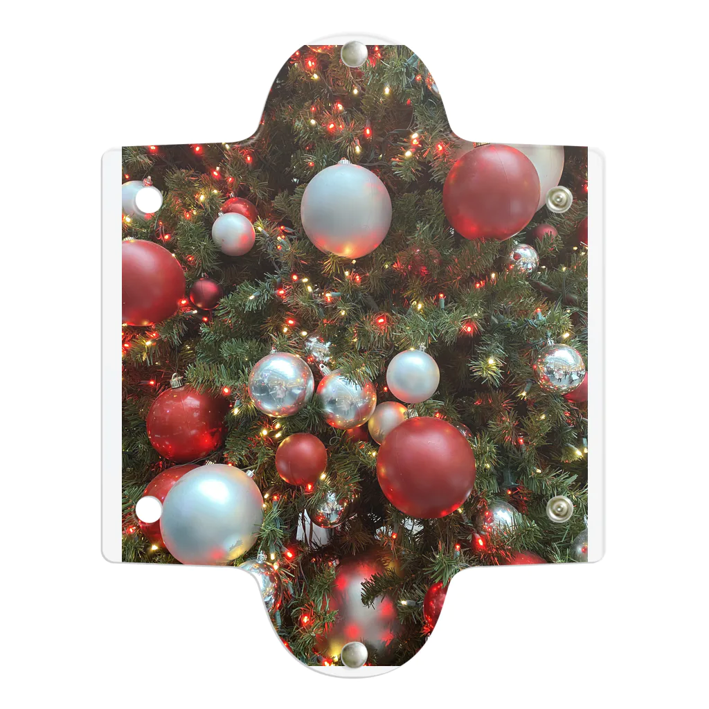 apmのクリスマスツリー Clear Multipurpose Case