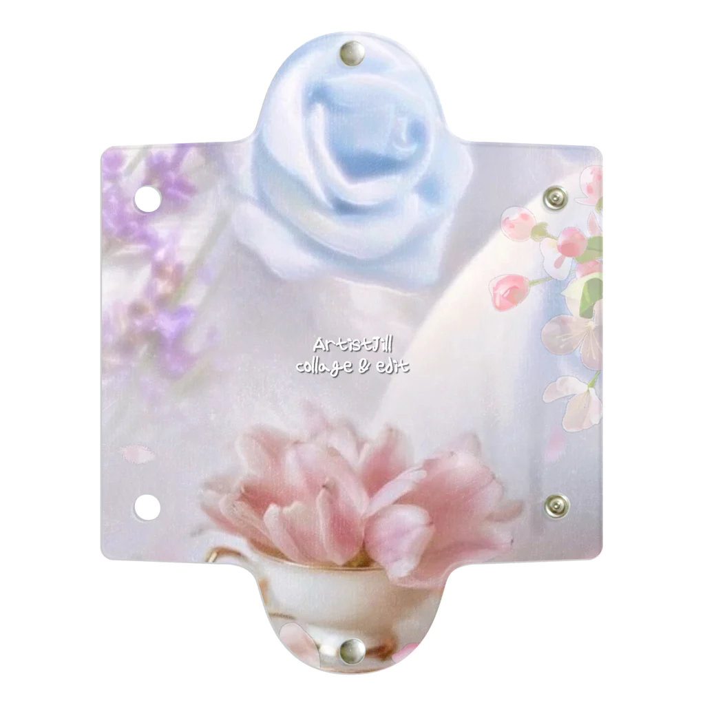 【ホラー専門店】ジルショップの上品な花々❷ Clear Multipurpose Case